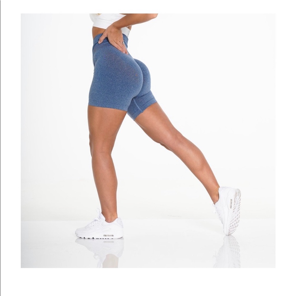 Nvgtn Slate blue pro shorts